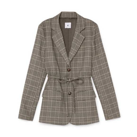 G Label by Goop Hermann Drawstring Suit Jacket- 2- NWOT - Picture 1 of 16